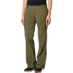 Prana Sage Convertible Hiking Green Relaxed Fit Straight Leg Pants Size 14